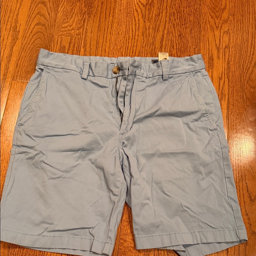 Vineyard Vines Light Blue Flat Front Shorts